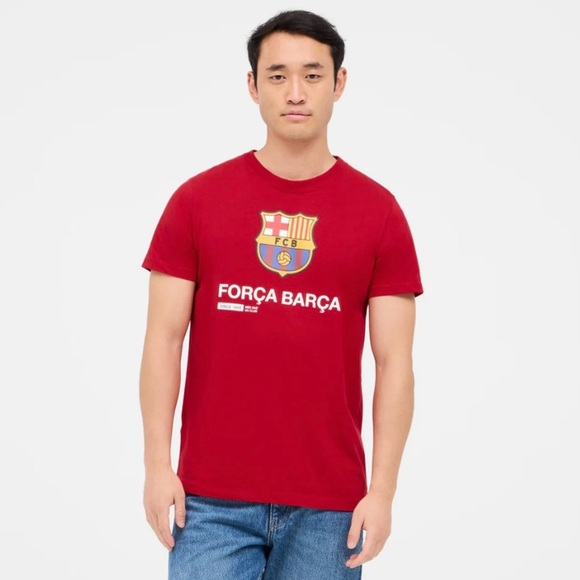 FC BARCELONA - BARÇA BASICS COLLECTION - T-shirt red Força Barça - 3XL - Picture 1 of 3